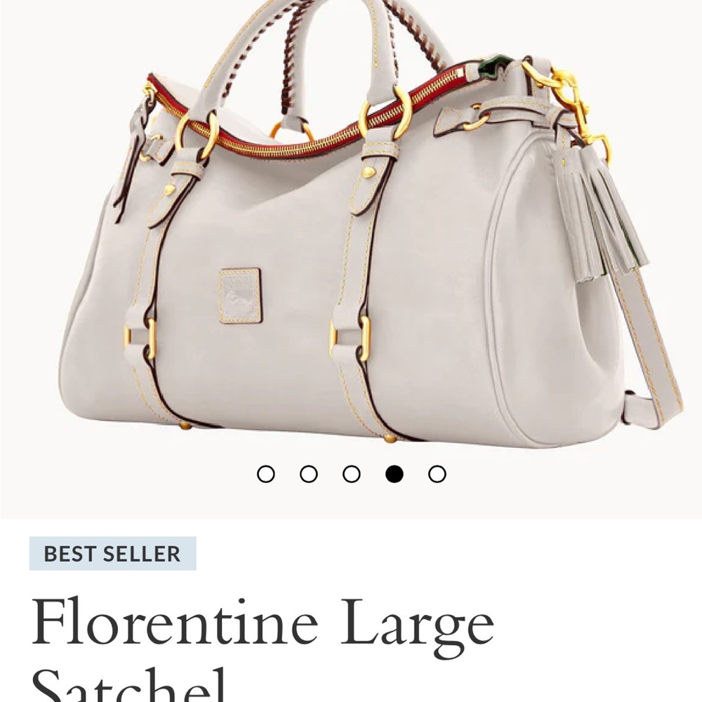 Dooney & Bourke Large Florentine Satchel - Picture 11 of 14